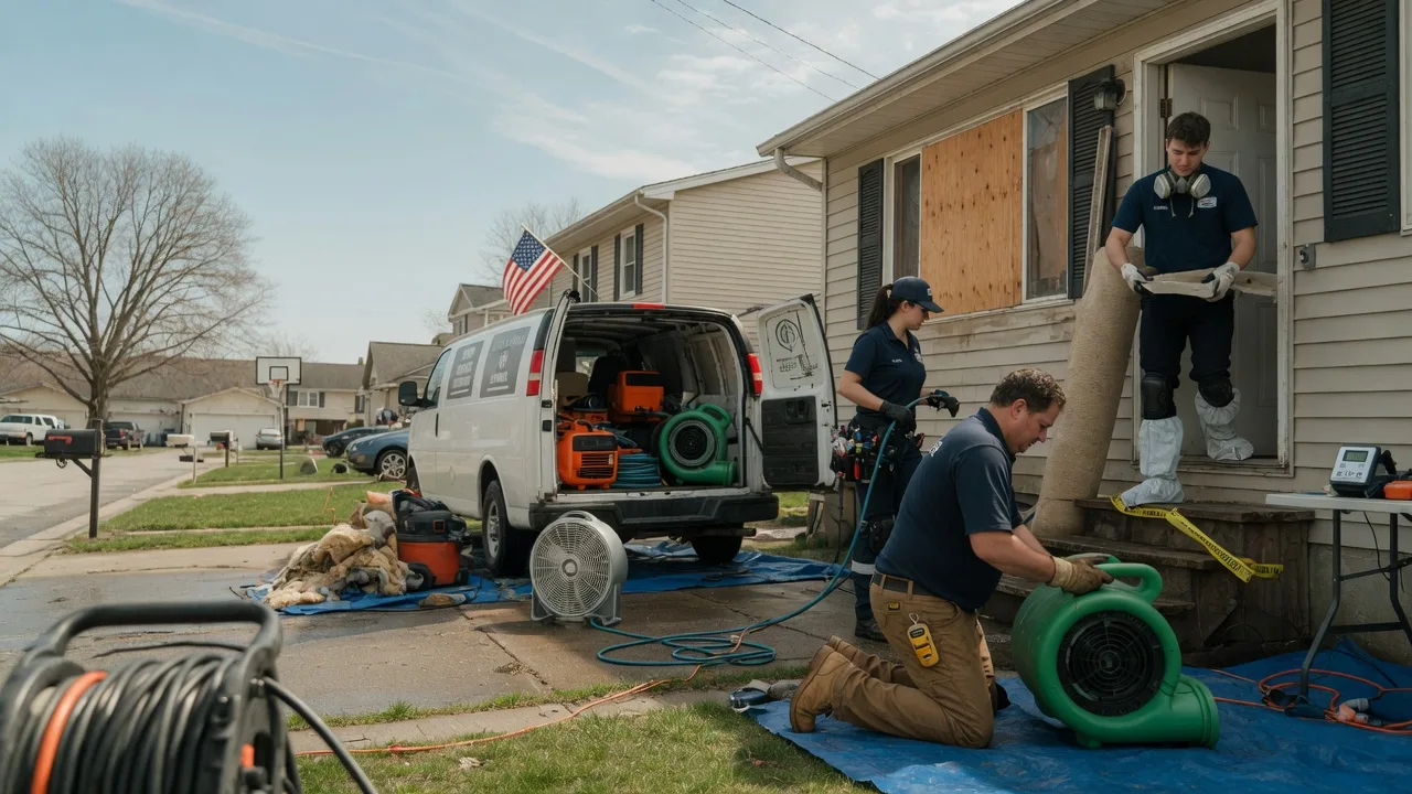 Water Damage Restoration in Hannibal, OH near me